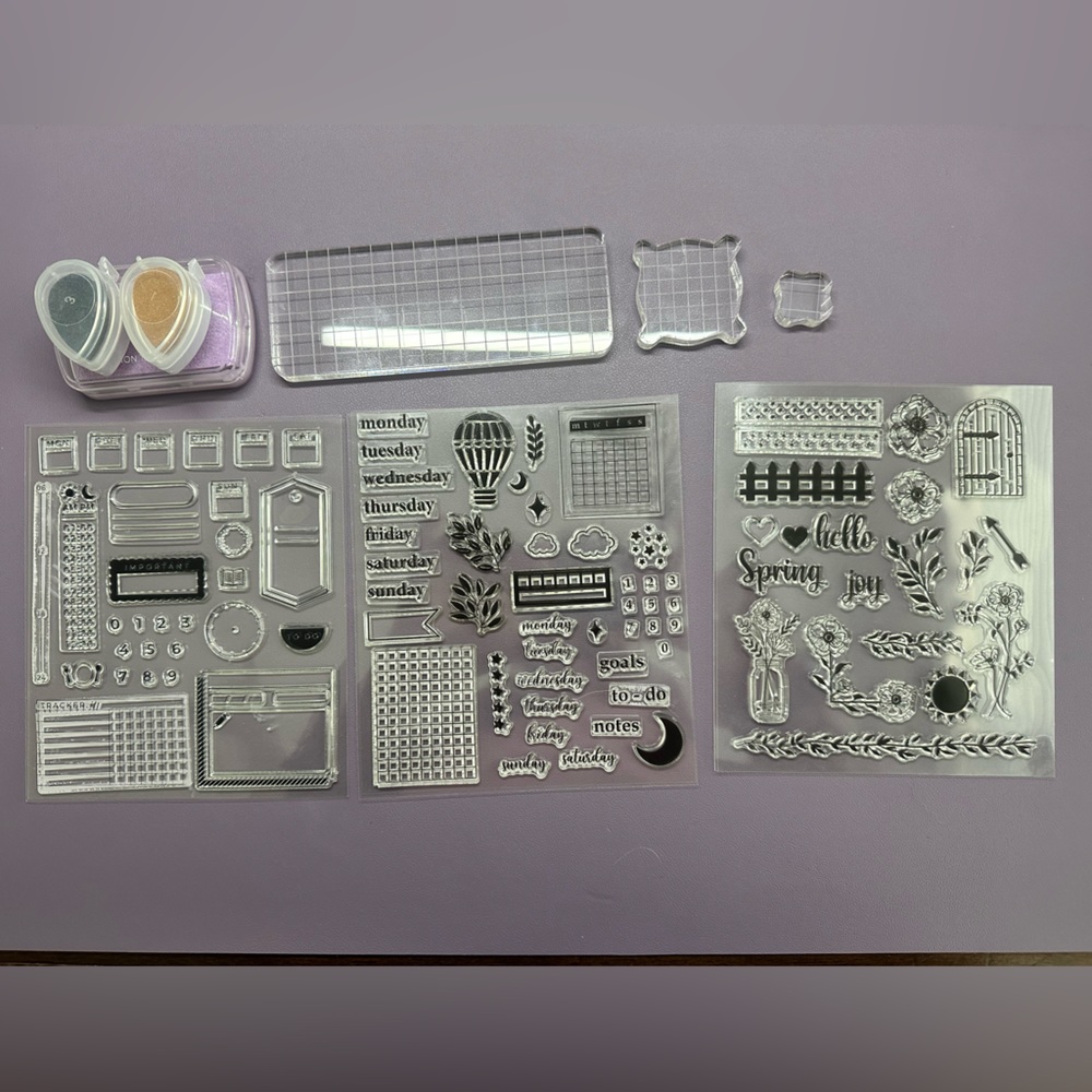 Archer&Olive Acrylic Stamp Set